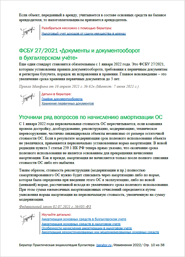 Издание Изменения 2021